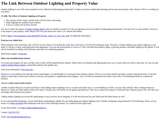 TheLinkBetweenOutdoorLightingandPropertyValue screenshot