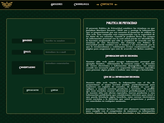 contacto screenshot