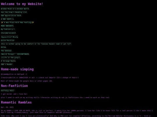 ENA/SIMP screenshot