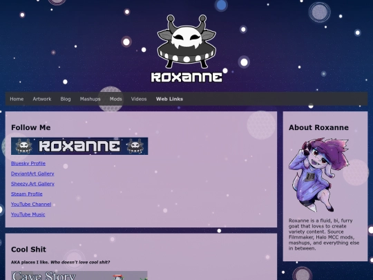 links screenshot