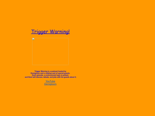 TriggerWarning screenshot