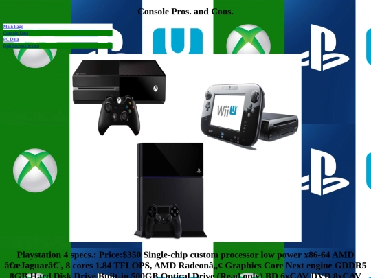 console-pros-cons screenshot
