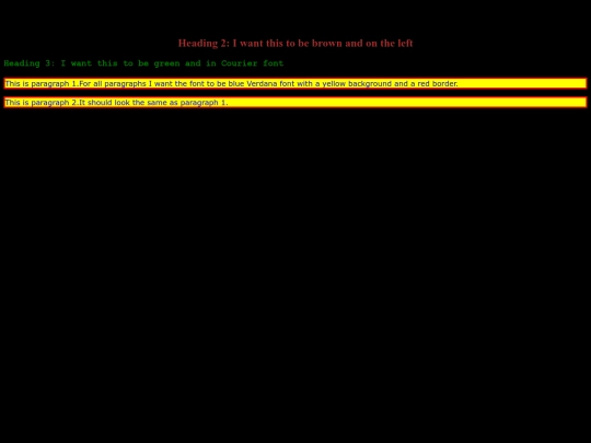 csspractice screenshot