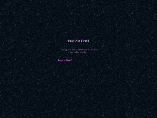 not_found screenshot