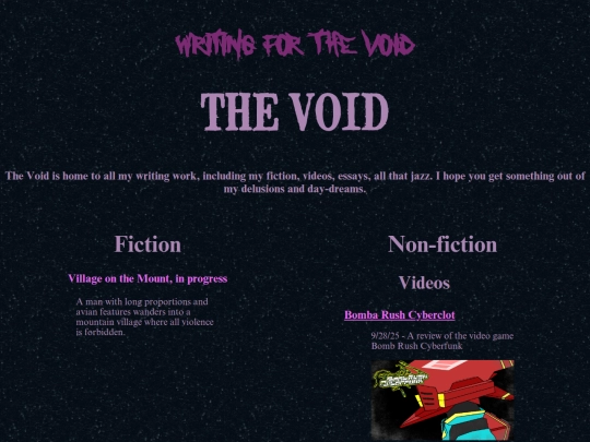 thevoid screenshot