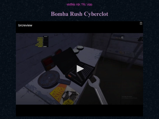 videos/reviewBRC screenshot
