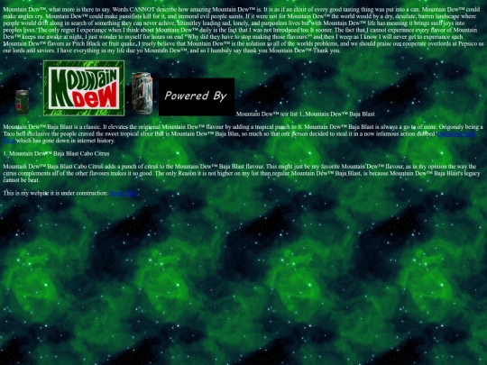mntdew screenshot