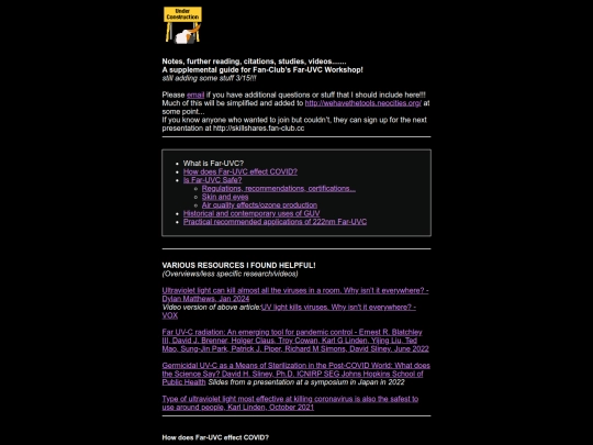 SKILLSHARES/uvcworkshopnotes screenshot