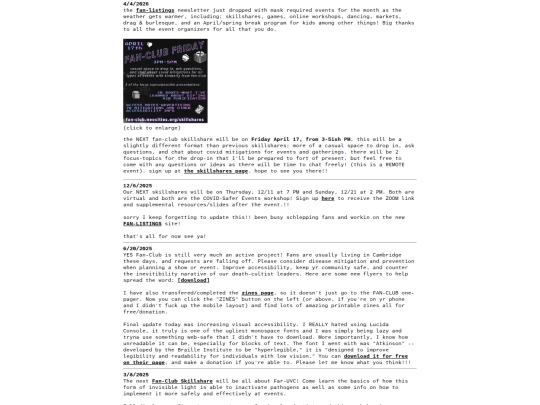 logblog screenshot