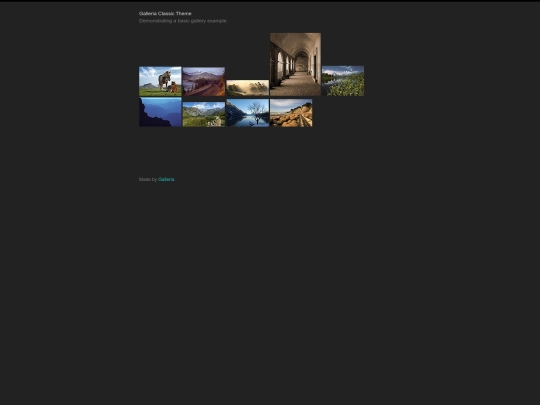 themes/classic/classic-demo screenshot