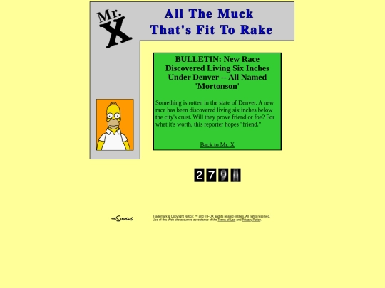 mrxswebpage/bulletin screenshot