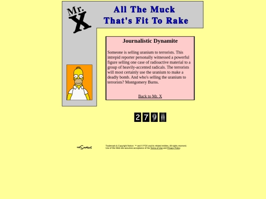 mrxswebpage/journalist screenshot