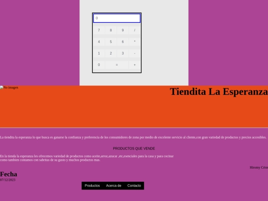 index screenshot
