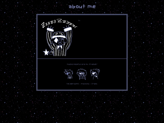 aboutme screenshot