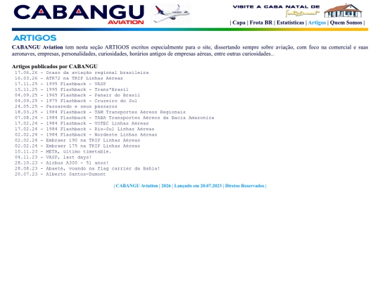 artigos screenshot
