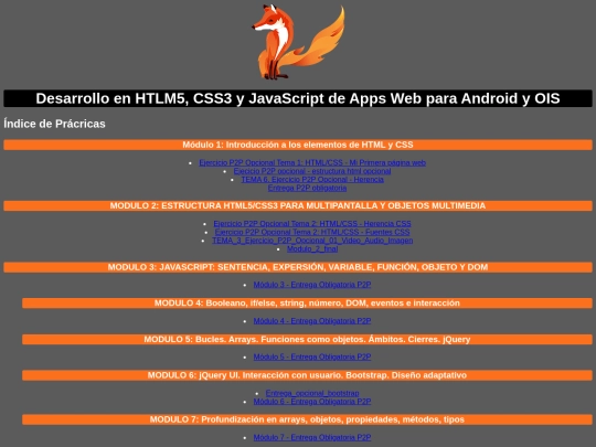 index screenshot