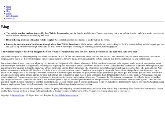 blog screenshot