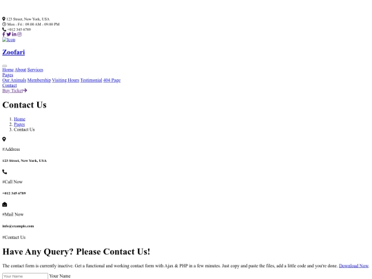 contact screenshot
