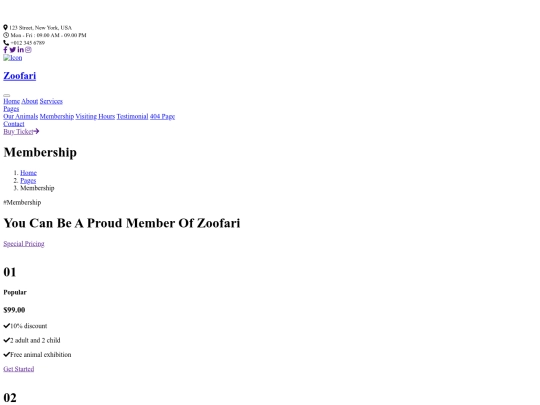 membership screenshot