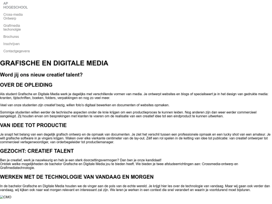 index screenshot