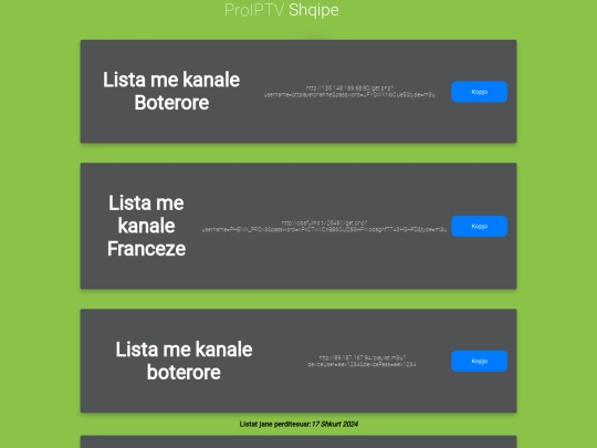 meshumlista screenshot