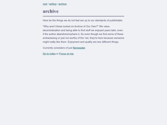 lit/archive screenshot