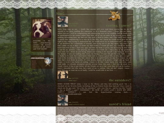 blog screenshot