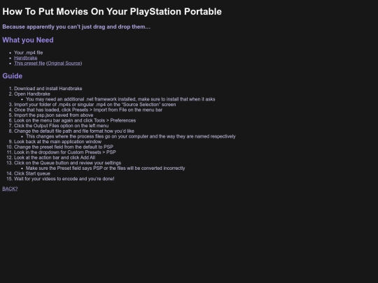 angelnetcastv1.5/pages/blogs/pspvids screenshot