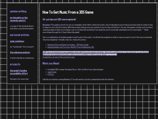 angelnetcastv2/pages/blogs/3dsmusic screenshot