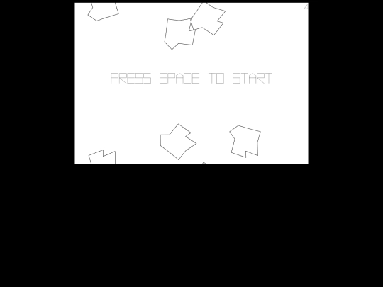 games/asteroids screenshot