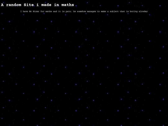 maths screenshot