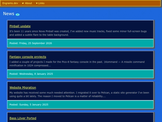 category/news screenshot