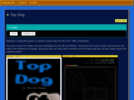 projects/topdog screenshot