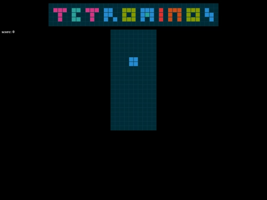static/tetrominos screenshot