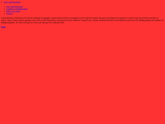 Ivoryterrorism screenshot