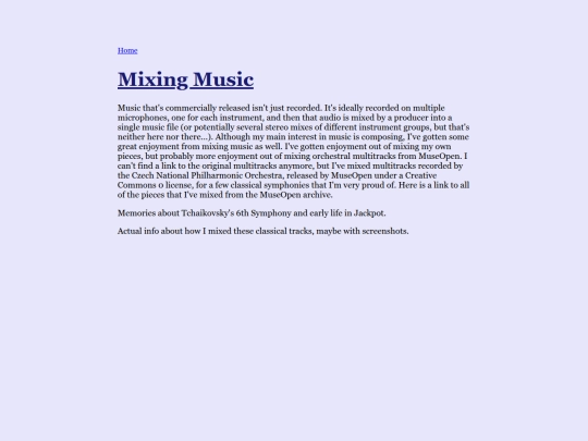 music/mixing screenshot