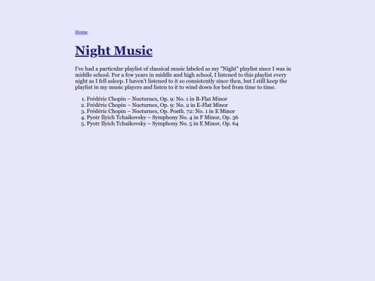 music/night screenshot