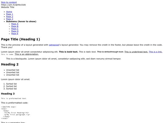 index screenshot