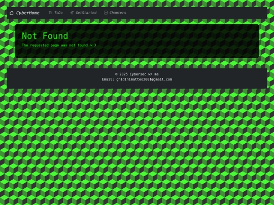 not_found screenshot