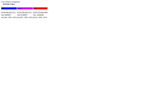 Colors screenshot