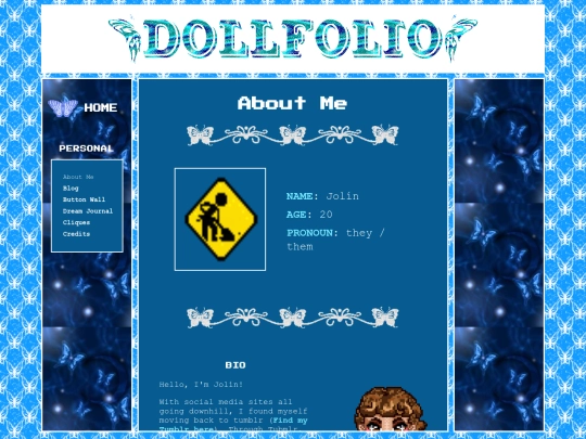 pages/personal/about-me screenshot