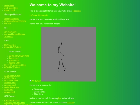 oldindex screenshot