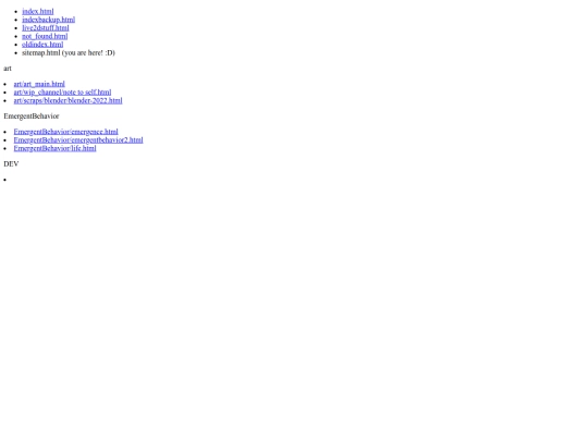 sitemap screenshot