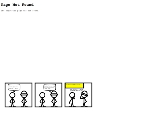 not_found screenshot