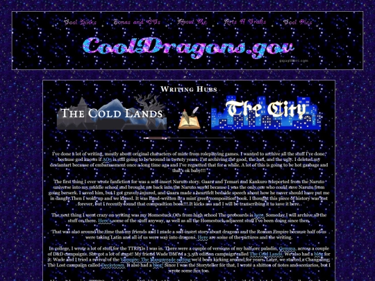 artsncrafts/writing screenshot