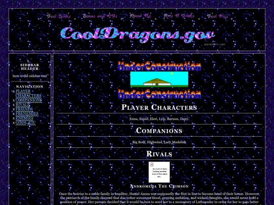 ocs/coldlandscast screenshot