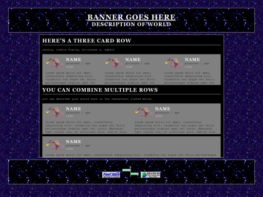 ocs/homestuckocs/hsmisc screenshot