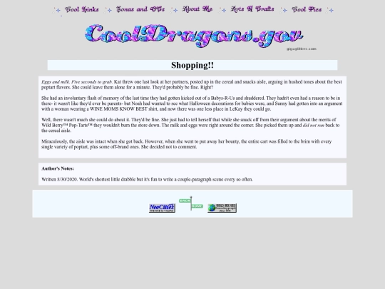 writing/shoppingdrabble screenshot