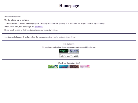den/home screenshot