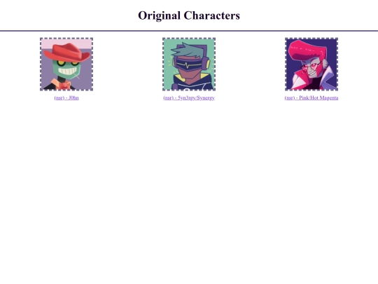 den/original-characters screenshot